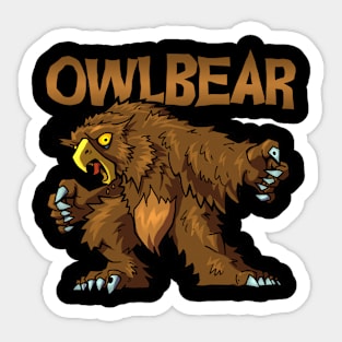 Owlbear Sticker